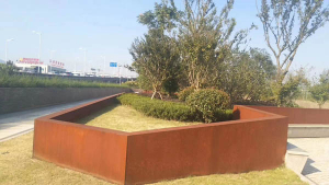 排浦镇耐候钢挡土墙